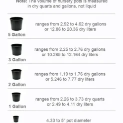 Deals Gleam Arbor Store -Deals Gleam Arbor Store pot size chart 2022 256